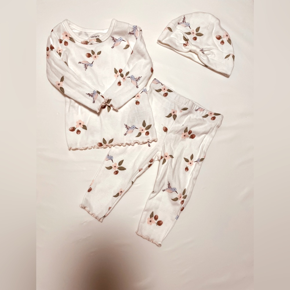 Carters 3 piece matching set [infant]